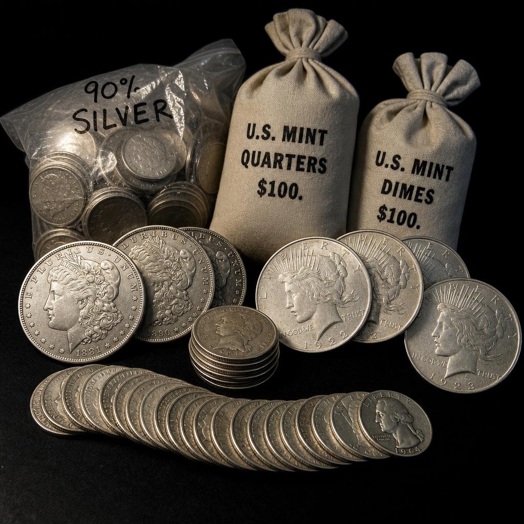 Silver Price Drop: What Happens to Sterling and Coin Value?